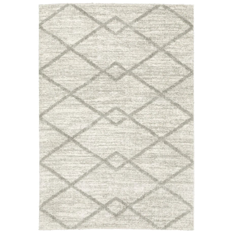 Oriental Weavers Verona 143W6 Ivory/ Grey Rug - main flat