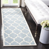 Safavieh Chatham 2'-3" x 11'-0" Rug in Blue / Ivory