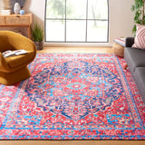 Safavieh Tucson 10'-0" x 14'-0" Rug in Navy / Red