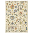 Oriental Weavers Lucca 5507W Ivory/ Multi Rug - main flat