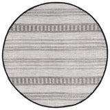 Safavieh Natura 6'-0" x 6'-0" Rug in Grey / Black