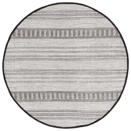 Safavieh Natura 6'-0" x 6'-0" Rug in Grey / Black