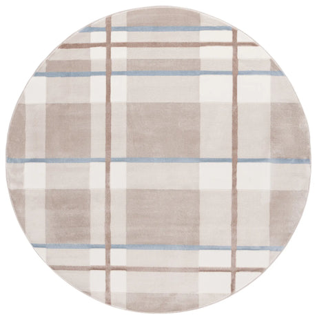 Safavieh Groove 6'-7" x 6'-7" Rug in Beige / Light Blue