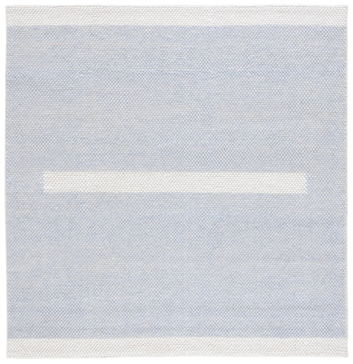 Safavieh Natura 6'-0" x 6'-0" Rug in Light Blue / Ivory