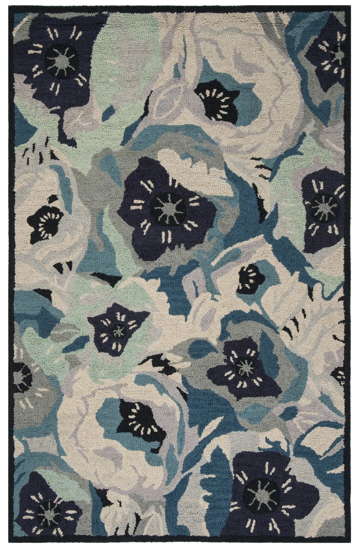 Safavieh Martha Stewart 4'-0" x 6'-0" Rug in Blue