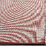 Safavieh Montauk 6'-0" x 9'-0" Rug in Ivory / Red