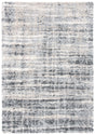 Safavieh Fontana Shag  800 4'-0" x 6'-0" Rug in Grey / Ivory