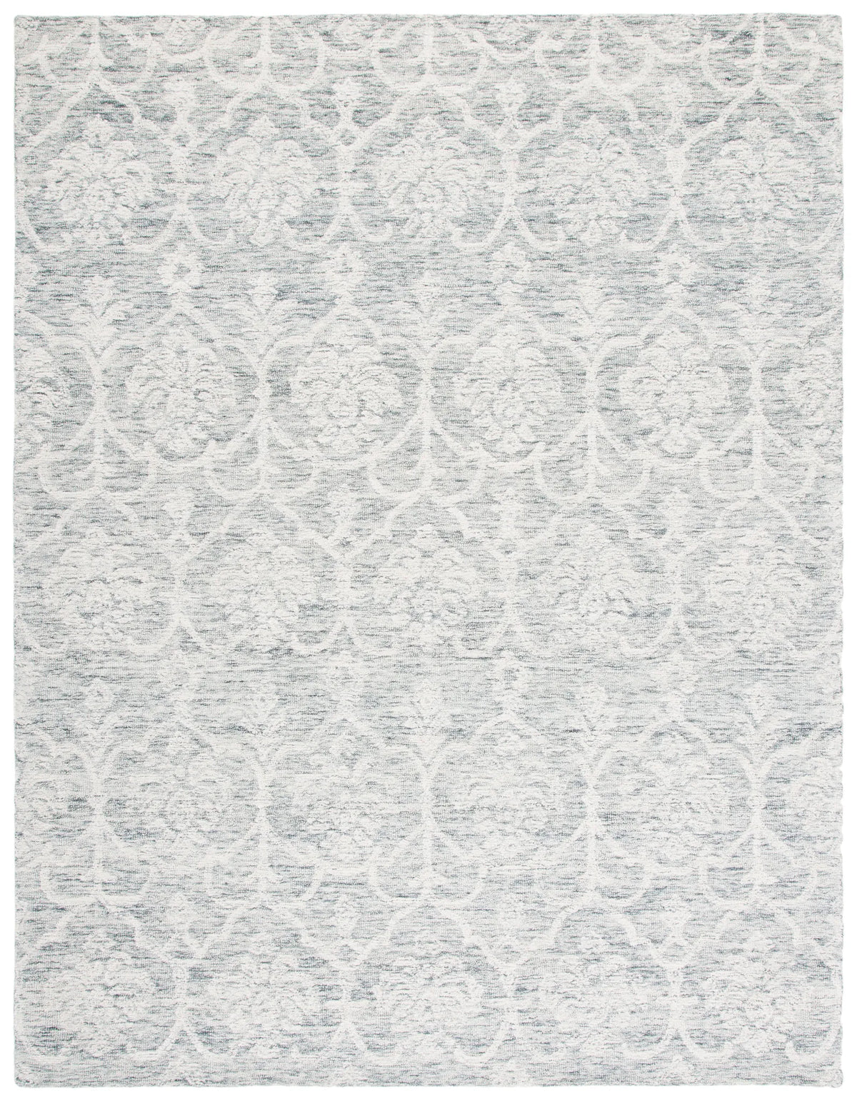 Safavieh Metro 10'-0" x 14'-0" Rug in Dark Grey / Ivory
