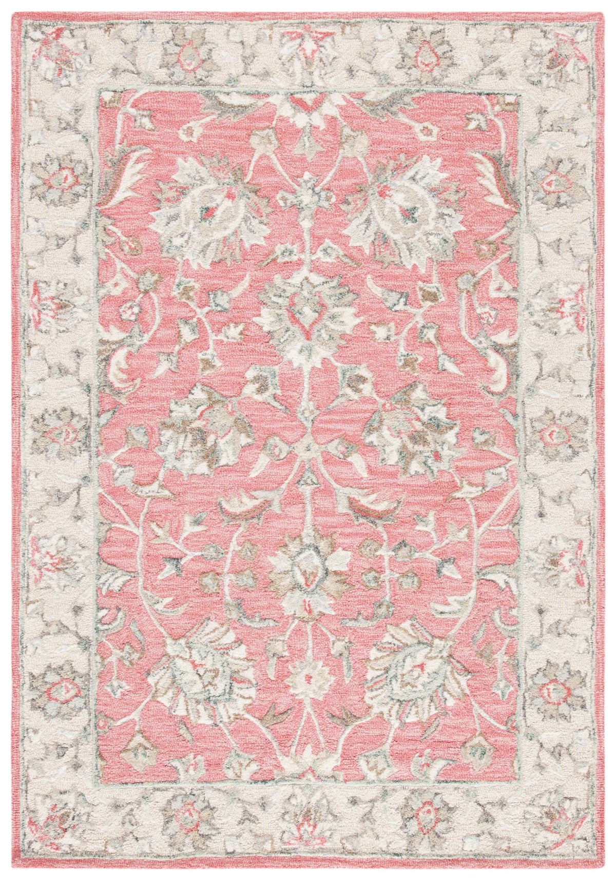 Safavieh Glamour 3'-0" x 5'-0" Rug in Pink / Beige