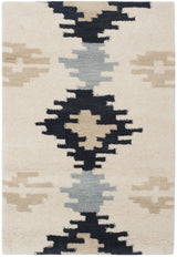 Safavieh Soho 2'-0" x 3'-0" Rug in Ivory / Dark Grey