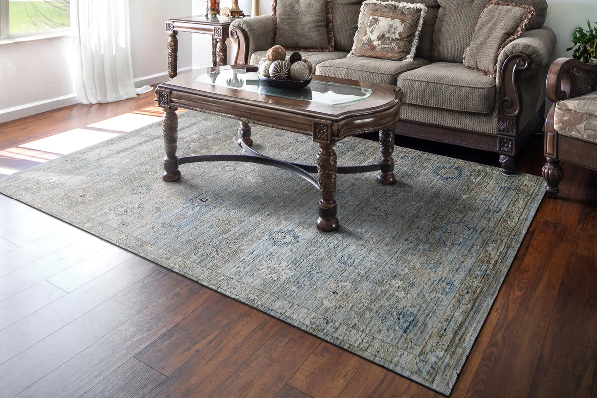 Dynamic Rugs Trevi 13255 Power Loomed Transitional Beige/Multi Rug - Room