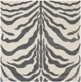 Safavieh Cambridge 6'-0" x 6'-0" Rug in Ivory / Dark Grey