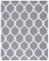 Safavieh Manchester 8'-0" x 10'-0" Rug in Dark Grey / Ivory