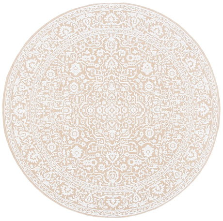 Safavieh Martha Stewart Sabrina 5'-0" x 5'-0" Rug in Gold / Ivory