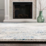 Safavieh Brentwood 4'-0" x 6'-0" Rug in Light Grey / Blue