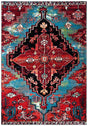 Safavieh Vintage Hamadan 4'-0" x 6'-0" Rug in Blue / Red