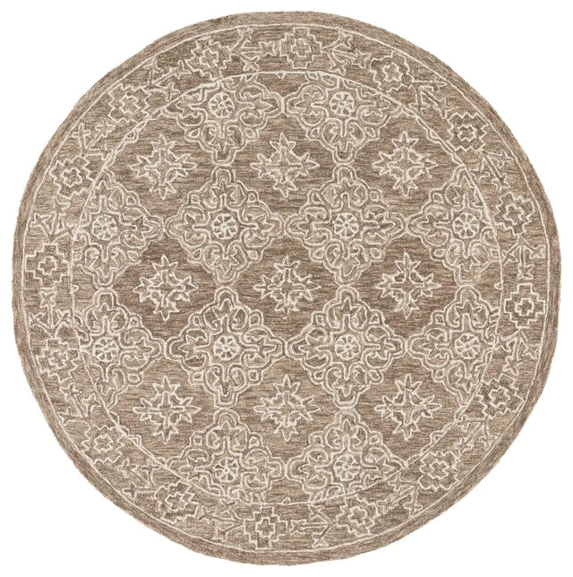 Safavieh Martha Stewart 6'-0" x 6'-0" Rug in Olive / Ivory