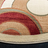 Safavieh Lyndhurst 7'-0" x 7'-0" Rug in Ivory / Multi