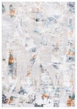 Safavieh Alenia 100 4'-0" x 6'-0" Rug in Grey / Beige