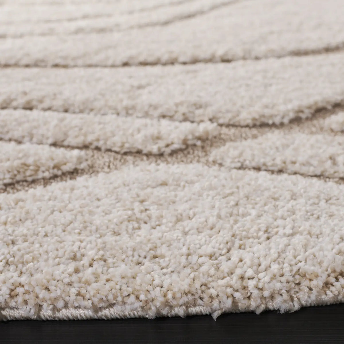Safavieh Florida Shag 10'-0" x 10'-0" Rug in Cream / Beige