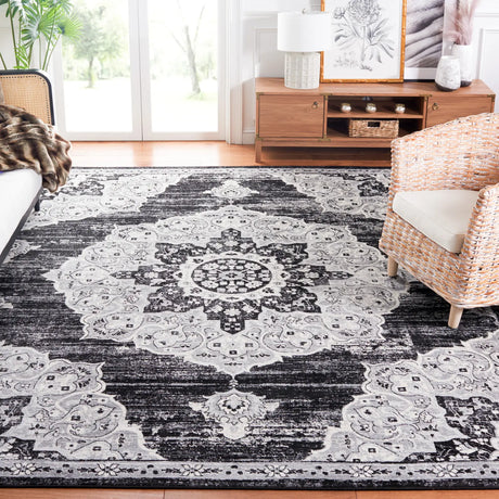 Safavieh Brentwood 10'-0" x 13'-0" Rug in Black / Grey