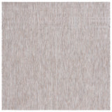 Safavieh Courtyard 6'-7" x 6'-7" Rug in Ivory / Beige Grey