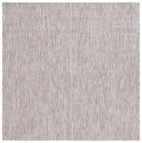 Safavieh Courtyard 6'-7" x 6'-7" Rug in Ivory / Beige Grey