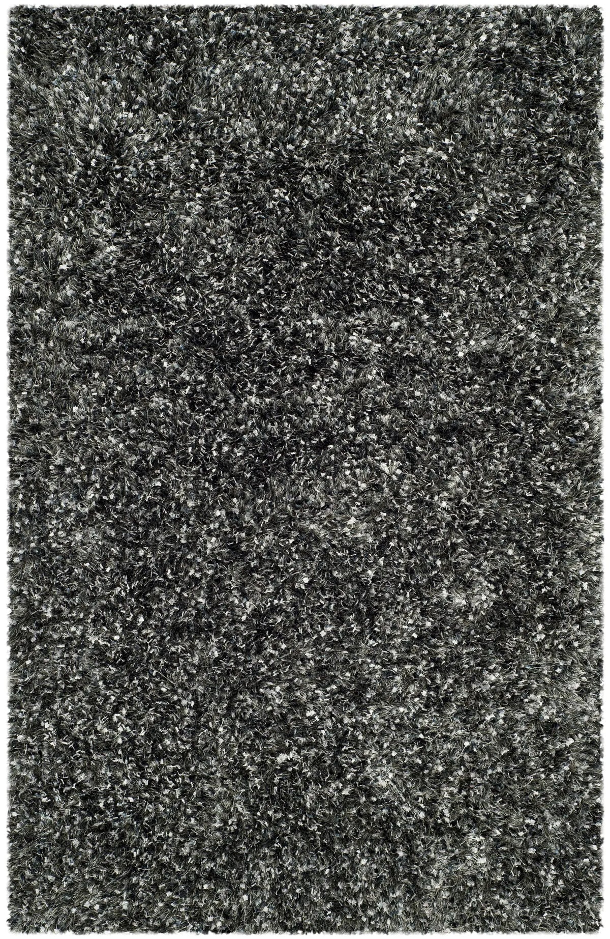 Safavieh Sg-Mls-Malibu Shag 2'-6" x 4'-0" Rug in Charcoal