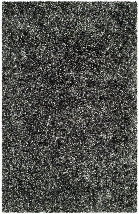 Safavieh Sg-Mls-Malibu Shag 2'-6" x 4'-0" Rug in Charcoal