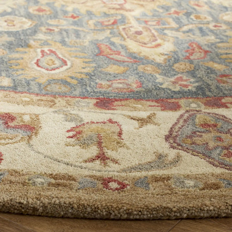 Safavieh Anatolia 6'-0" x 6'-0" Rug in Blue / Ivory