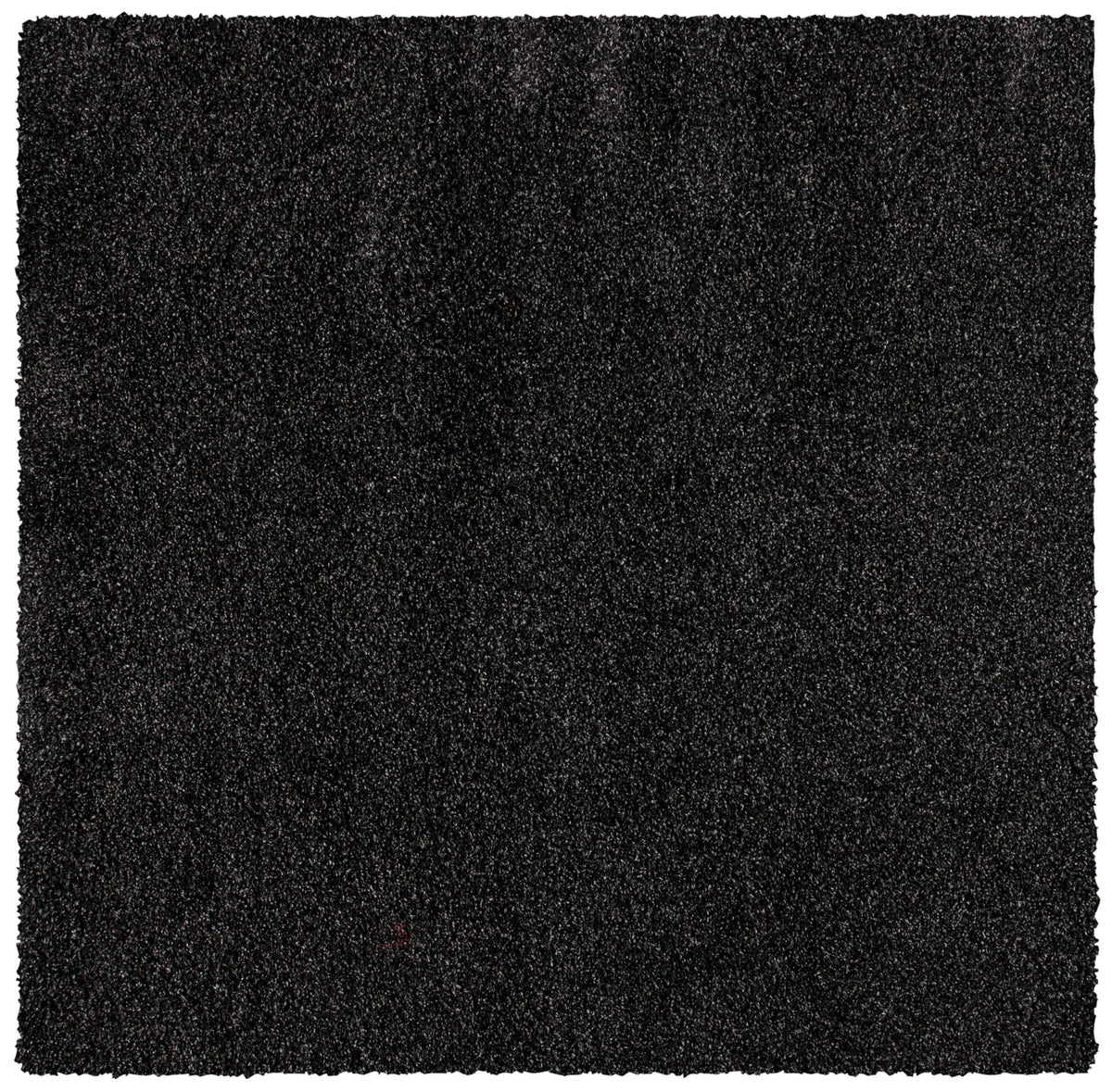 Safavieh Evolution Shag 500 6'-7" x 6'-7" Rug in Charcoal