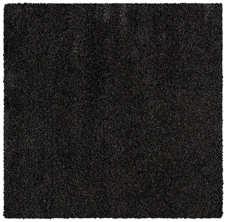 Safavieh Evolution Shag 500 6'-7" x 6'-7" Rug in Charcoal