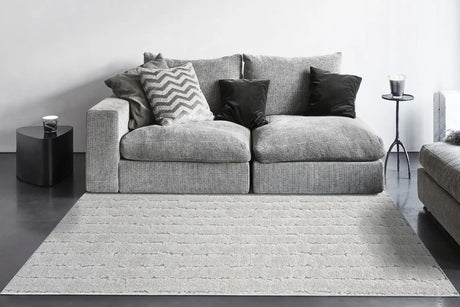 Dynamic Rugs Masai 14001 Grey Rug - Room