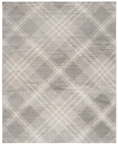 Safavieh Adirondack 10'-0" x 14'-0" Rug in Light Grey / Ivory