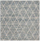 Safavieh Natura 6'-0" x 6'-0" Rug in Ivory / Blue