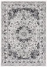 Safavieh Tulum 4'-0" x 6'-0" Rug in Ivory / Black
