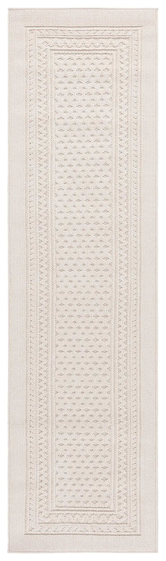 Safavieh Global 2'-2" x 8'-0" Rug in Light Beige / Ivory