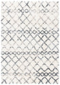 Safavieh Fontana Shag  800 4'-0" x 6'-0" Rug in Ivory / Grey