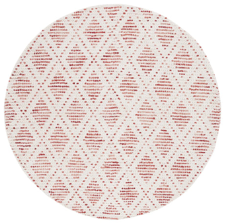 Safavieh Natura 6'-0" x 6'-0" Rug in Ivory / Red
