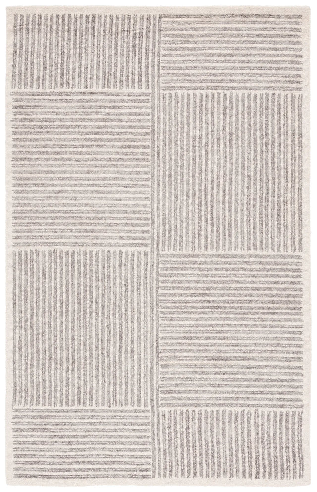 Safavieh Abstract 4'-0" x 6'-0" Rug in Ivory / Grey