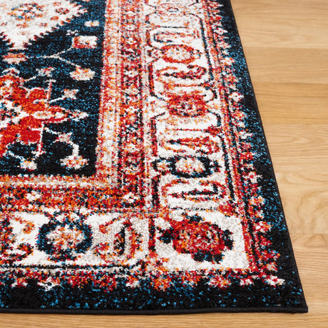 Safavieh Vintage Hamadan 4'-0" x 6'-0" Rug in Ivory / Blue