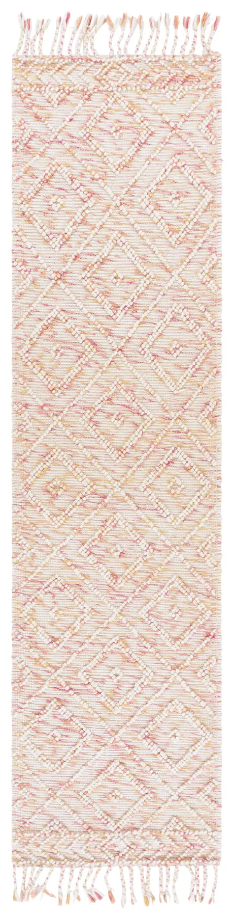 Safavieh Natura 2'-3" x 9'-0" Rug in Ivory / Red
