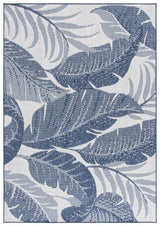 Safavieh Beach House 4'-0" x 6'-0" Rug in Navy / Ivory