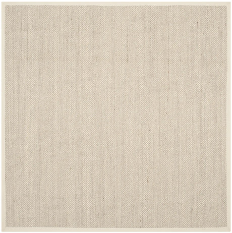 Safavieh Natural Fiber 5'-0" x 5'-0" Rug in Marble / Beige