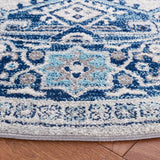 Safavieh Tulum 6'-7" x 6'-7" Rug in Ivory / Blue