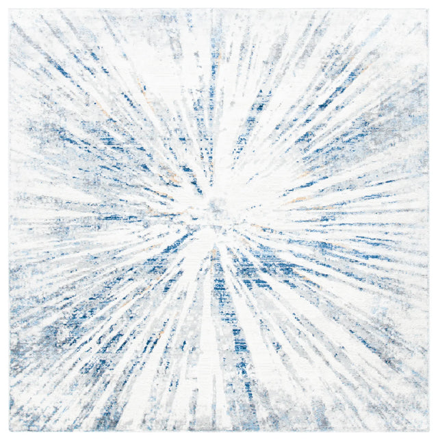 Safavieh Amelia 6'-7" x 6'-7" Rug in Grey / Blue