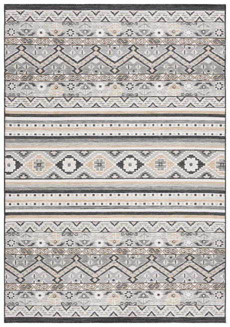 Safavieh Sunrise 5'-3" x 7'-7" Rug in Grey / Beige Black