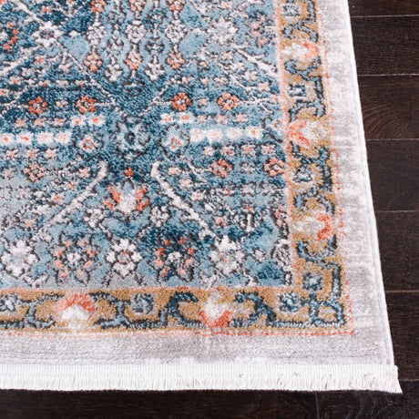 Safavieh Shivan 4'-0" x 6'-0" Rug in Blue / Red