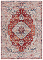 Safavieh Luna 4'-5" x 6'-5" Rug in Beige / Rust Blue