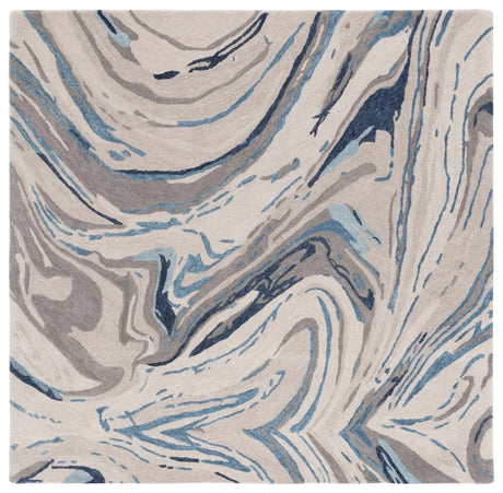 Safavieh Soho 6'-0" x 6'-0" Rug in Grey / Blue